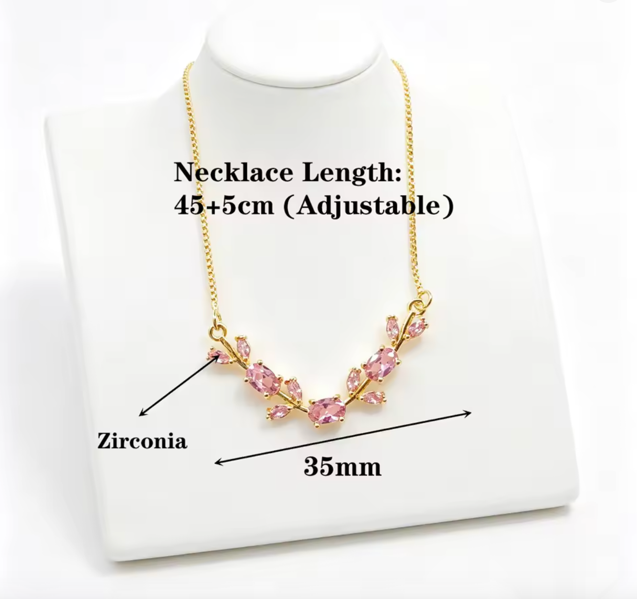 Leaf Vine Rhinestone Choker Necklace for Women
