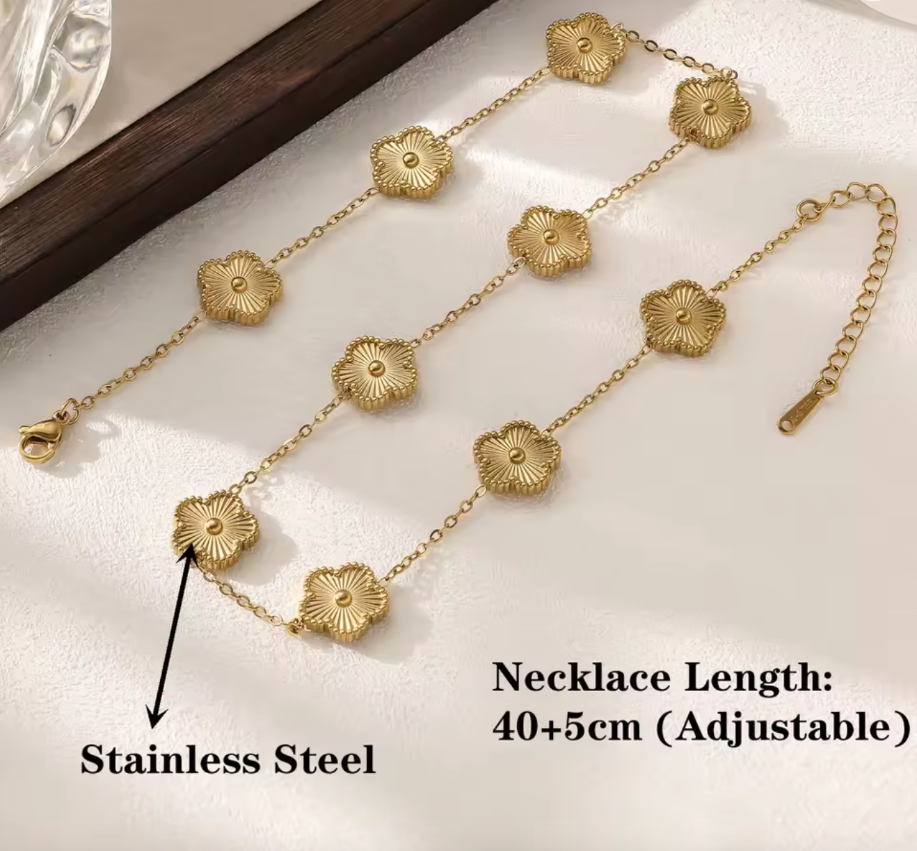 Minimalist Luxury Clover Necklace for Women